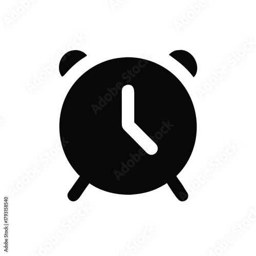 alarm clock icon for task reminders and time management