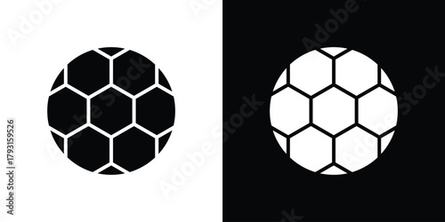 Football icon vector graphics. filled vector sign, Symbol illustration.