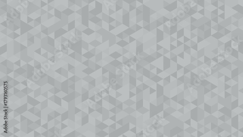geometric pattern square shapes low polygon backdrop background. Gray and white polygonal background.