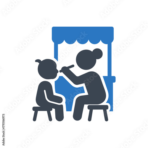 Face Painting Booth icon