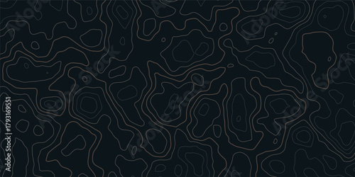 Abstract topography map contour line modern design with White background with topographic wavy pattern design.	

