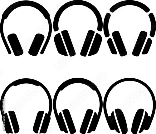 Mobile Technology and Entertainment Icons Collection Silhouette Ultimate Gadget Bundle Smart Watch Camera Drone Game Controller Art