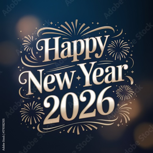 happy new year 2026 background