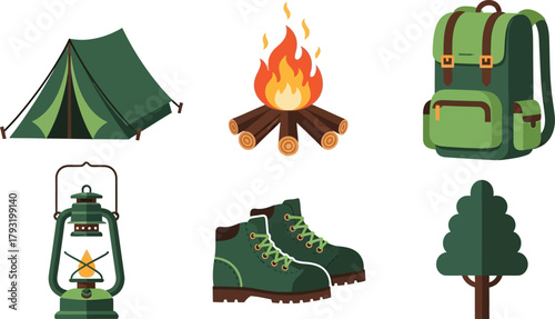 Essential outdoor adventure gear for camping and hiking trips