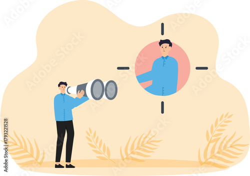 employee choice company is looking for employees to work, A creative businessman is considering a resume concept.
