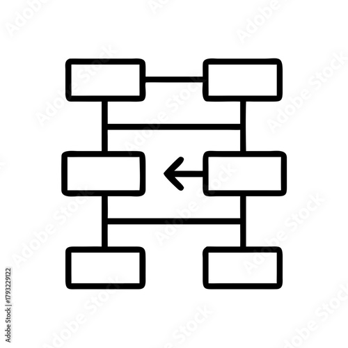 Flowchart diagram illustrating process management system  