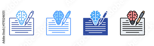 Theoretical Icon, Multi Styles Icon Set