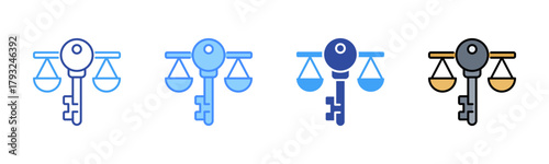 Equitable Icon, Multi Styles Icon Set