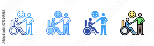 Interaction Icon, Multi Styles Icon Set