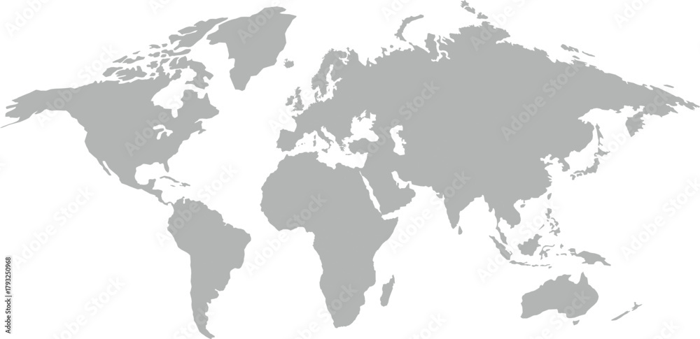 Obraz premium map of the world