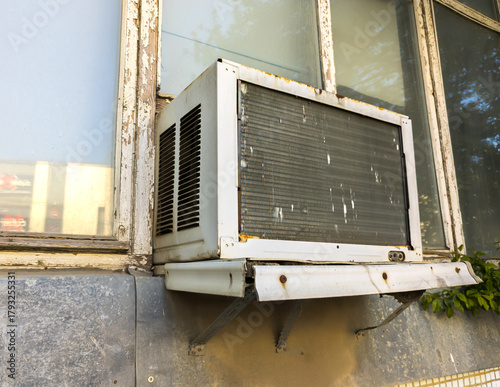 A Soviet era window air conditioner