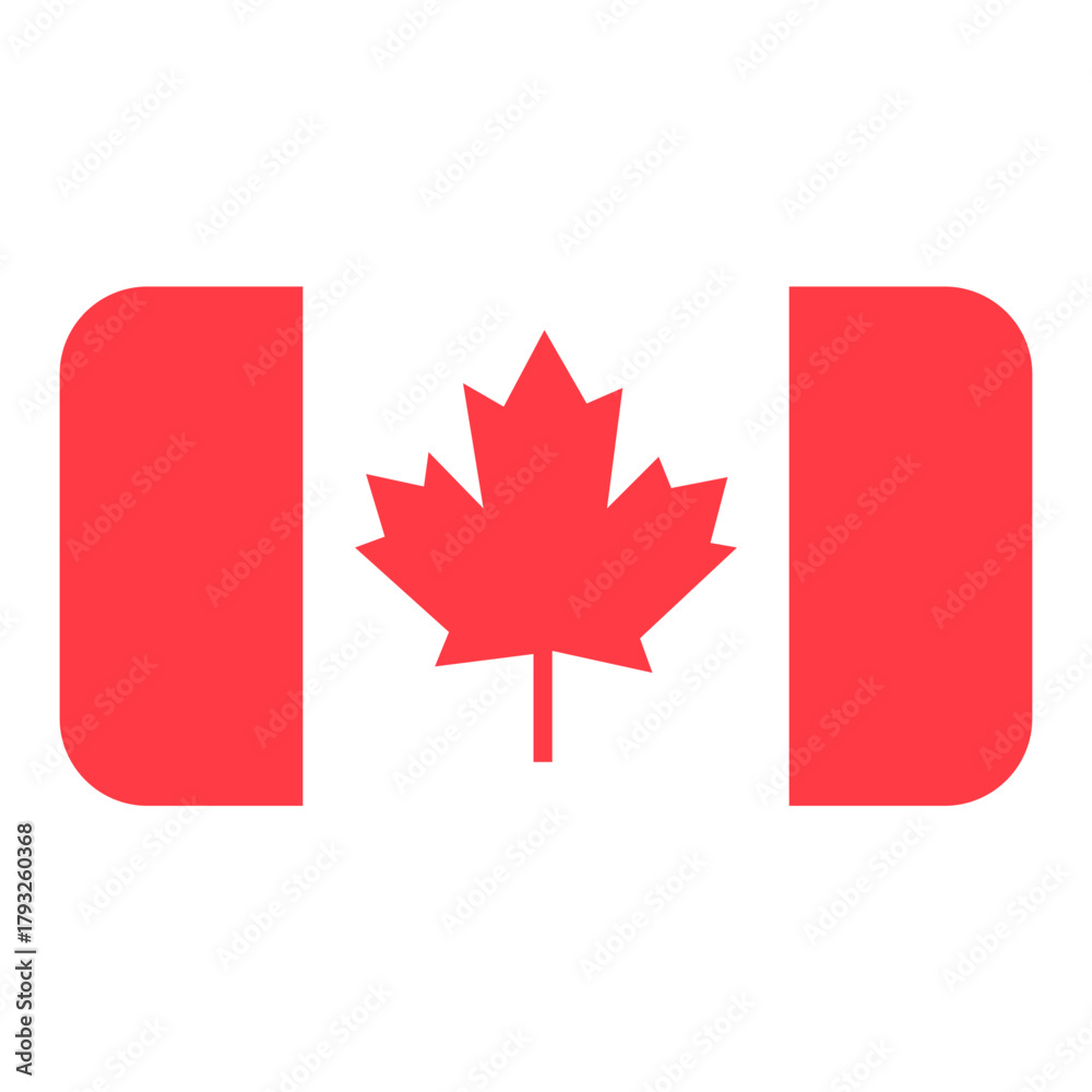 Fototapeta premium CANADA FLAG DESIGN