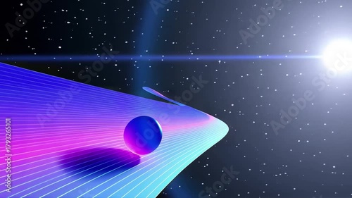 Neon light effect dynamic background