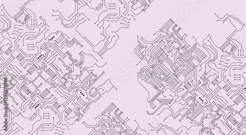 vector futuristic circuit board , Electronic motherboard , Communication and engineering concept , Hi-tech digital technology concept.