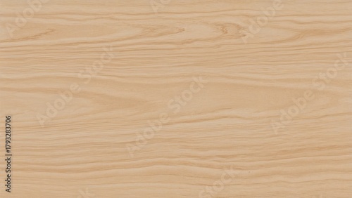 Wallpaper Mural A smooth, flat wooden surface with a natural light wood grain pattern. Torontodigital.ca