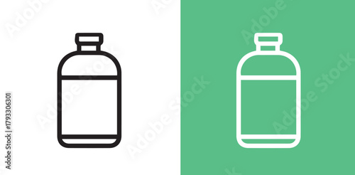 Gas Cylinders Icon Vector Illustration – Industrial Equipment Symbol