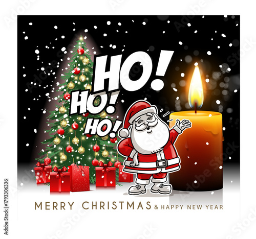 christmas light post.ai