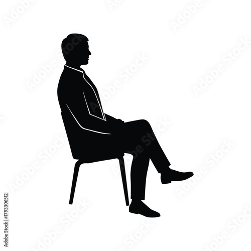 A man sitting on chair