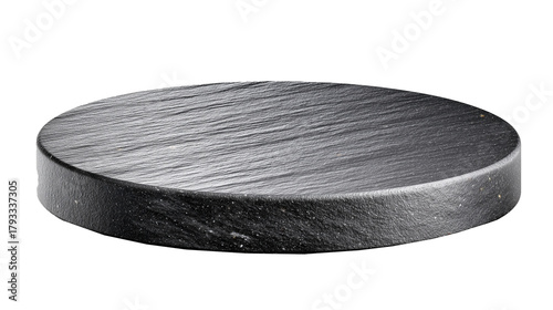 Stone countertop on white background For mounting product display or key visual layout.