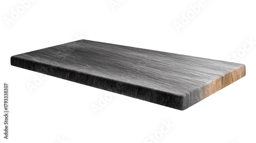 Stone countertop on white background For mounting product display or key visual layout.