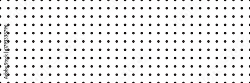 texture for note or notebook. black sheet paper. white mesh pattern. seamless Polka dot background. vector texture for note or notebook