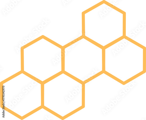 Honeycomb bee icon on white background. honeycomb icon for your web site design, logo, app, UI. flat style. honey comb sign. Vector Illustration . honeycomb seamless pattern vector design honeycomb.