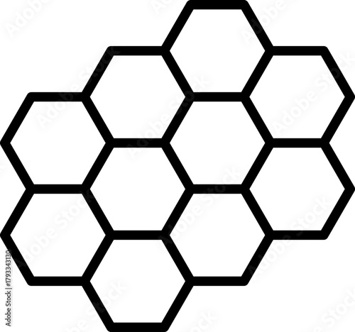 Honeycomb bee icon on white background. honeycomb icon for your web site design, logo, app, UI. flat style. honey comb sign. Vector Illustration . honeycomb seamless pattern vector design honeycomb.