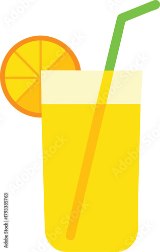 A glass of lemon juice