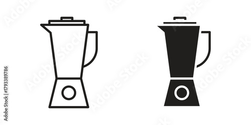 Blender icon in trendy flat style design. Vector graphic illustration.