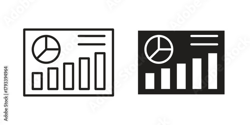Dashboard icon in trendy flat style design. Vector graphic illustration.