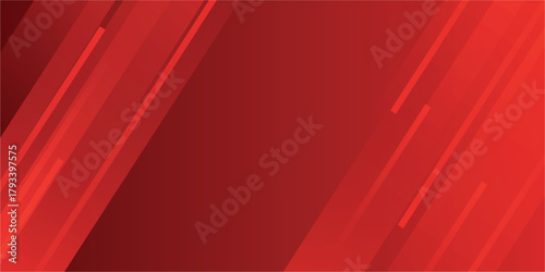 red banner background.abstract background.colorful.slash effect .memphis .eps 10