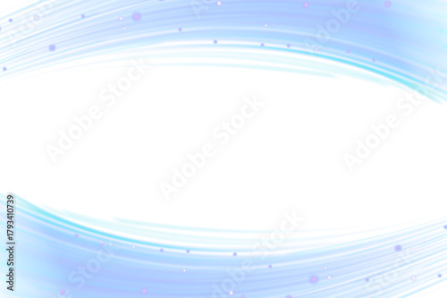 Abstract blue background with wavy lines