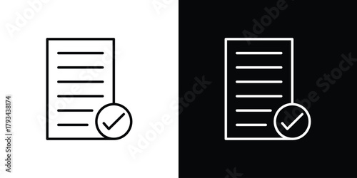 Compliance icon concept symbol design. logo template EPS