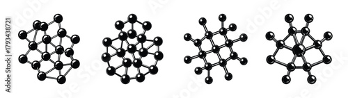 Exploring crystal lattice structures diagrams and molecular arrangement visualizations for scientific study