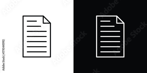 File icon concept symbol design. logo template EPS