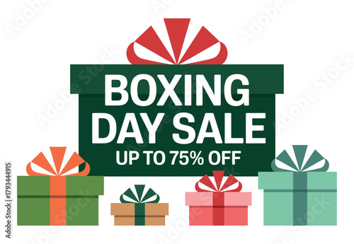 Boxing Day sale offers up to 75% off gift boxes for holiday shopping.