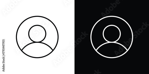 Login icon concept symbol design. logo template EPS