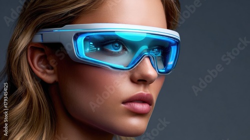 Portrait of Woman Wearing A...