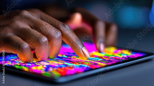 Hands Interacting with Digi...