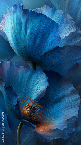 Whispers of the Azure Bloom. Generative AI
