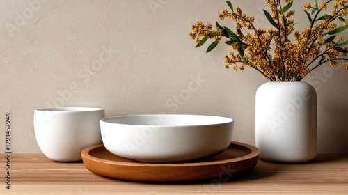 Elegant Minimalist Table Se...