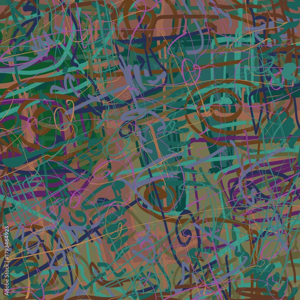 Obraz premium Abstract image for printing. Picture for modern interiors. The picture is painted by hand on a tablet.