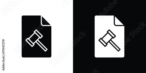 Code of conduct icon solid style collection. flat style symbols