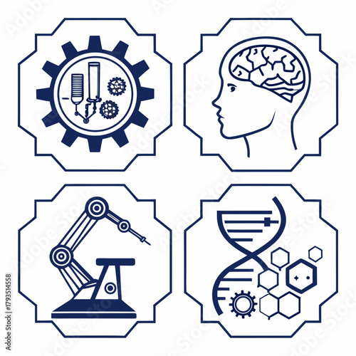 Scientific Icon Set