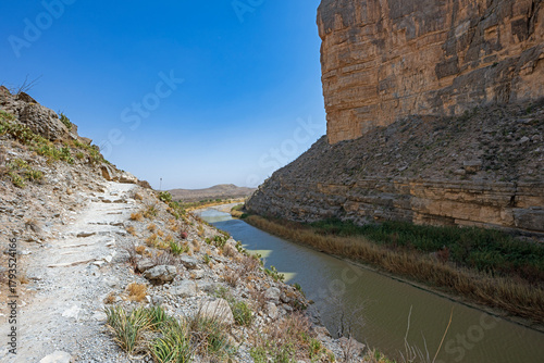 Rio Grande Exits Santa Elena Canyon
