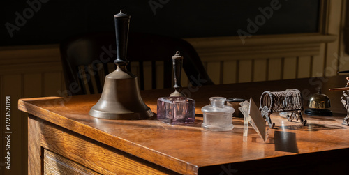 Antique Teacher's Desk