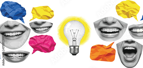 Ideas and Opinions An Illustration of Diverse Perspectives