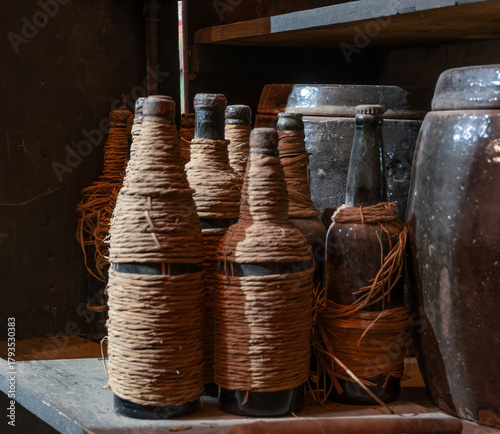 Old Dusty Bottles, Historic Wah Hop Store