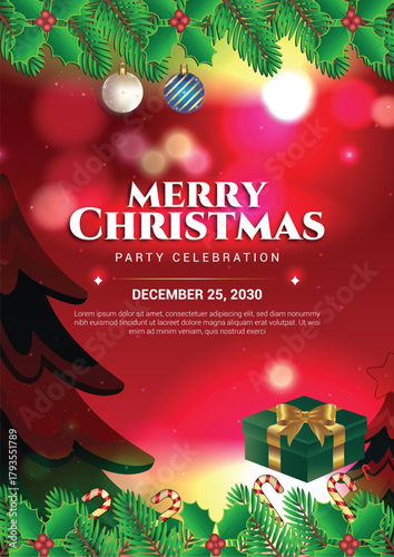 Christmas Poster Design Template