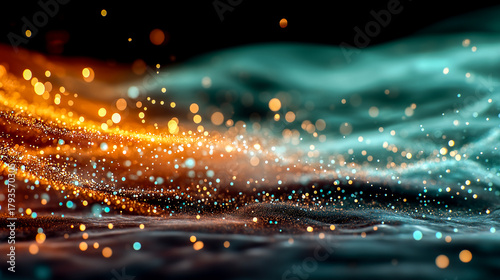 christmas lights background bokeh